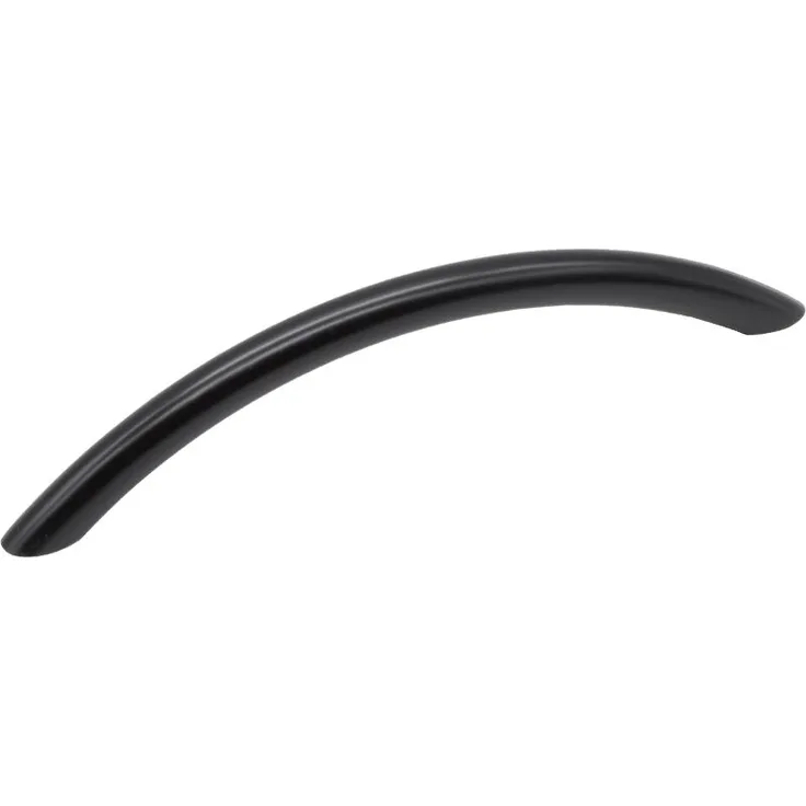FORMAT Segmentbogengriff G6, schwarz lackiert, 10 mm Durchmesser, 128 mm Bohrabstand