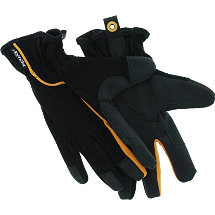 Fiskars Garten-Arbeitshandschuhe, Größe 10, Schwarz-Orange, 1003477 – Bild 7