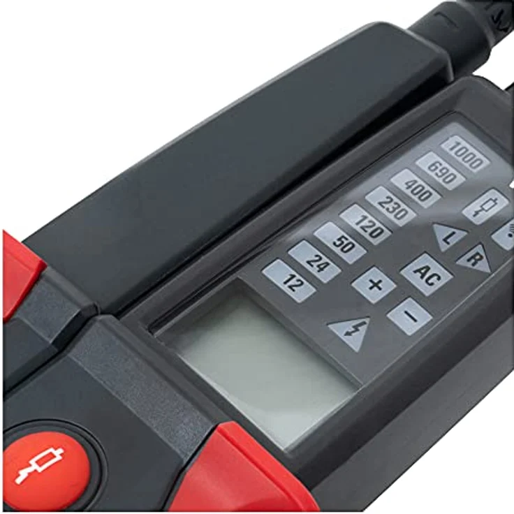 STIER Profi Spannungs- und Durchgangsprüfer, 6V-1000V AC/DC, 2-polig, CAT III 1000V CAT IV 600V, mit 19mm Sonden-TIP-Abstand und HOLD-Funktion – Bild 5