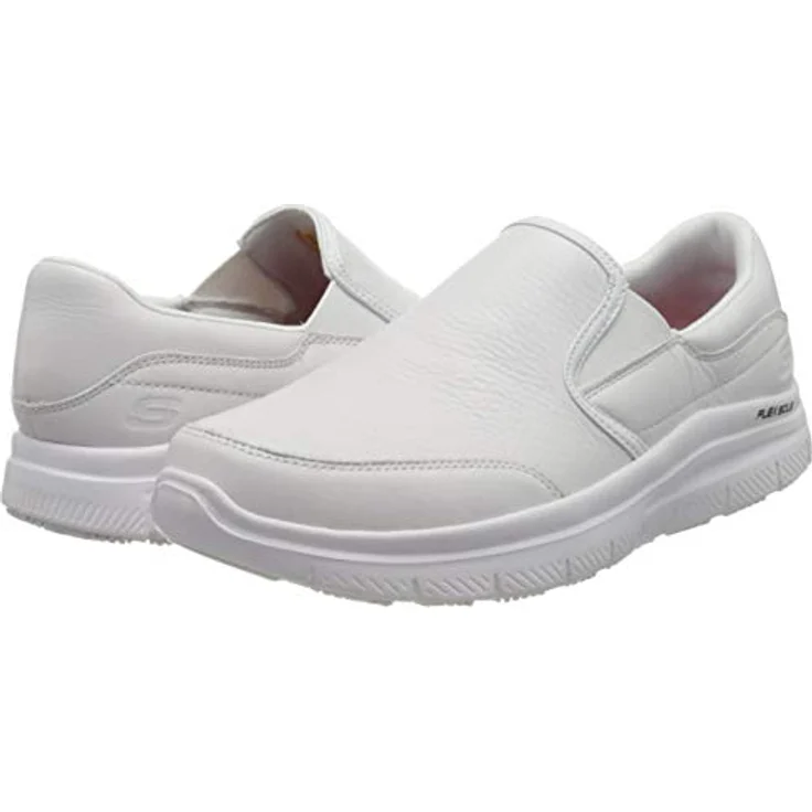 Skechers Work FLEX ADVANTAGE SR, Relaxed Fit Sicherheitsschuhe in Weiß, Größe 43 – Bild 8