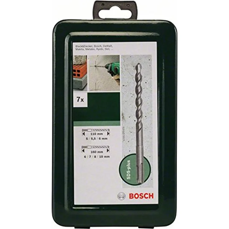 Bosch 7tlg. Hammerbohrer-Set SDS-plus – Bild 2
