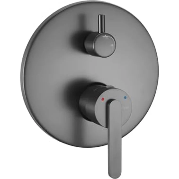 Rea Unterputz-Duschsystem Ontario Titanium, Minimalistisches Design mit Handbrause und Armatur, 32x17x32cm – Bild 2