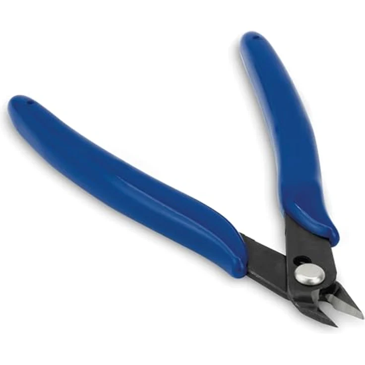 Sintron Micro-Seitenschneider MWC2, abgewinkelt, für Kabeldurchmesser bis 7mm, ergonomische Kunststoffhandgriffe – Bild 3