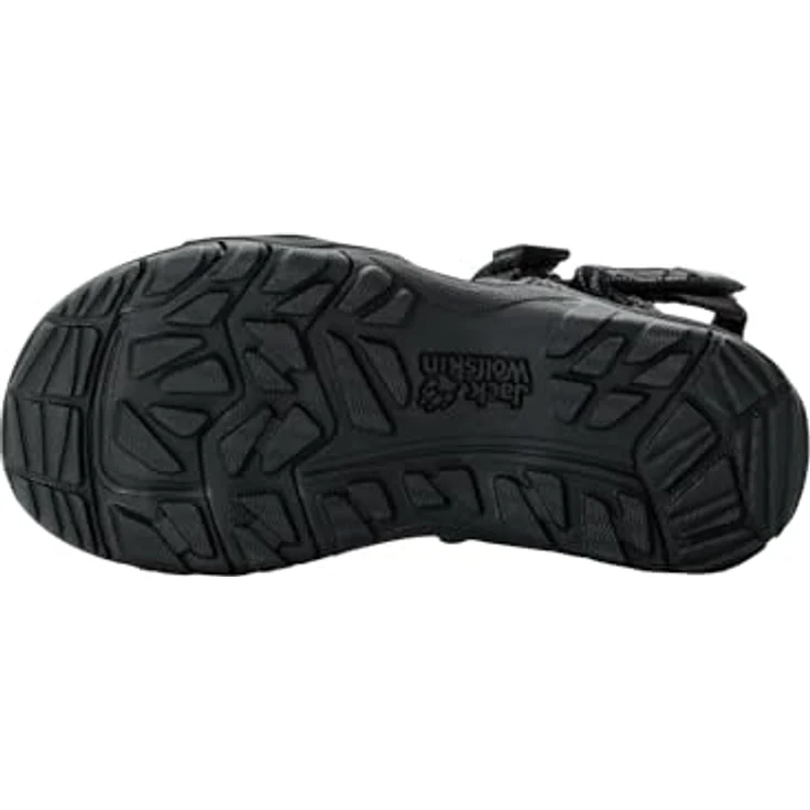 Jack Wolfskin 2 In 1 Sandal K, Sicherheitssandalen für Mädchen, Schwarz, Größe 26 mit einstellbaren Klettverschlüssen und abnehmbarem Fersenriemen – Bild 7