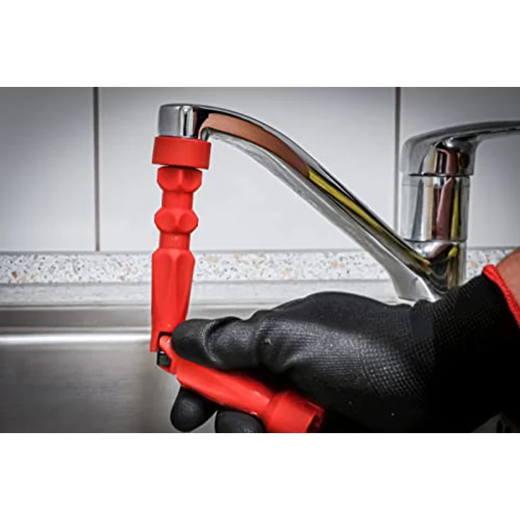 BGS 9599 Installationsschlüssel-Satz, 4-tlg. für WC-Sitz mit optimaler Hebelwirkung, für 6-10 mm Gewindestangen – Bild 3