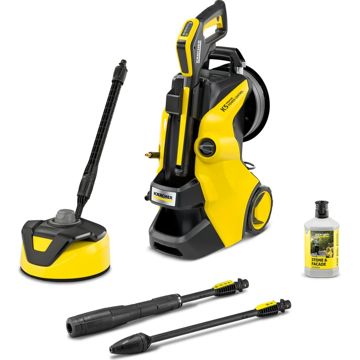 Kärcher Hochdruckreiniger K 5 Premium Power Control Flex Home, inkl. Home Kit in blau