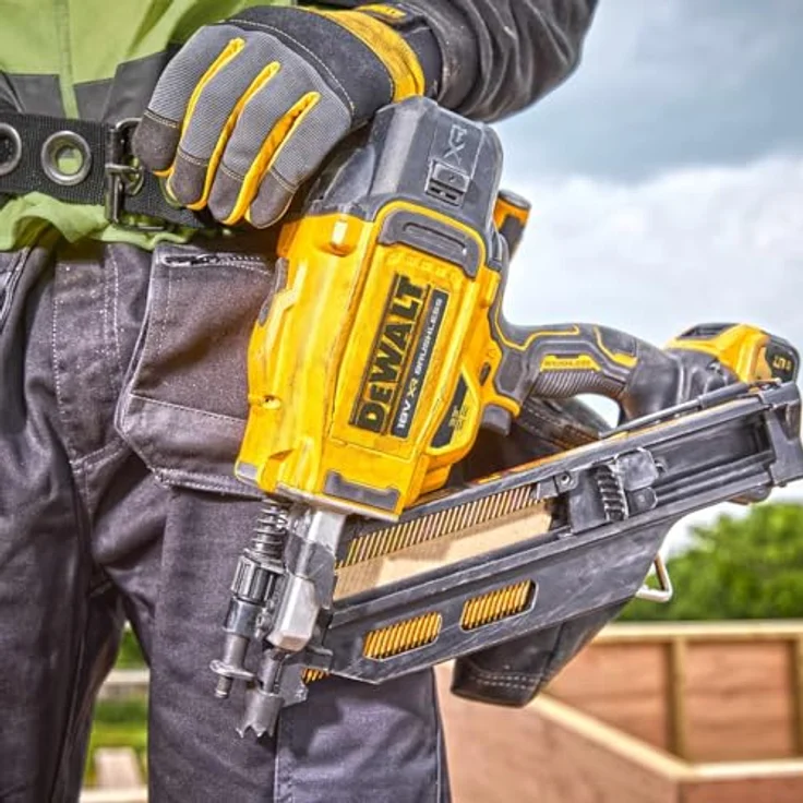 Dewalt DCN930N, 18V Akku-Nagler für Nägel von 50-90 mm, ohne Akku und Ladegerät, optimiertes Design für Schrägaufnahmen – Bild 8
