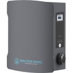 Walther Elektroauto Ladestation smartEVO duo connect, 22kW Ladeleistung, Eisenglimmergrau (DB703)