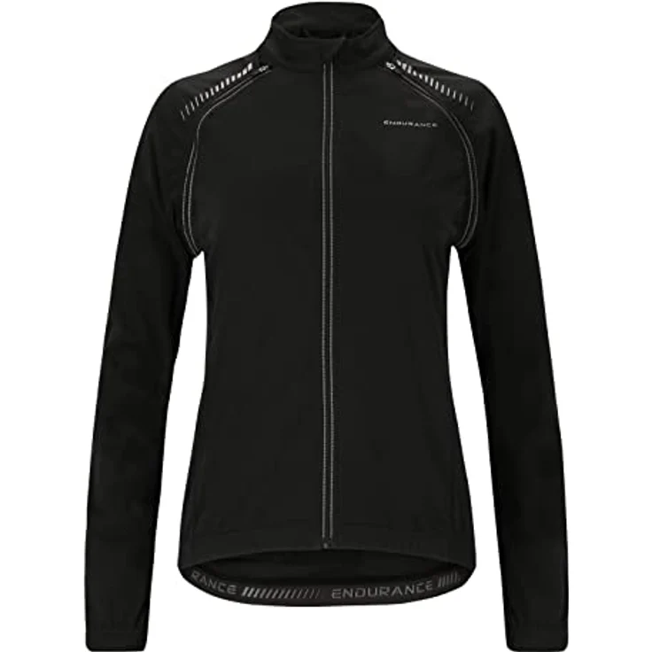 Endurance Radjacke Wadie mit praktischen Reflektoren 1001 Black 38, Damen Arbeitsjacke mit wasserdichter Membran – Bild 2