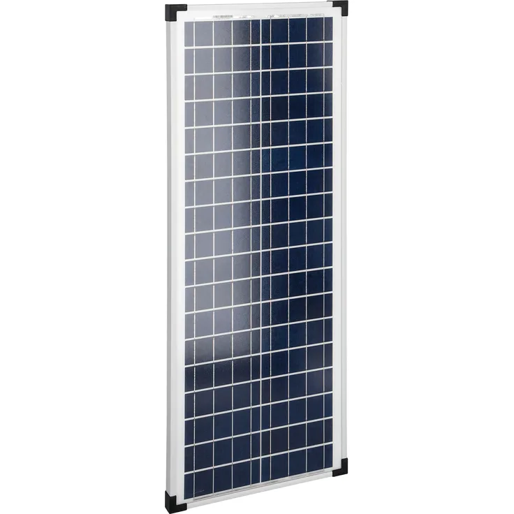 AKO Solarmodul 55 W mit Laderegler, stabile Aluminiumrahmenmontage am Erdanker oder Tragebox für Weidezaungerät AD 5000, AN 6000, X 6000 smart, XDi 7500, Xi 8000