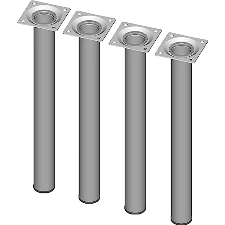 Möbelfuß weißalu.30mm H.300mm Platte ELEMENT SYSTEM VE: 4
