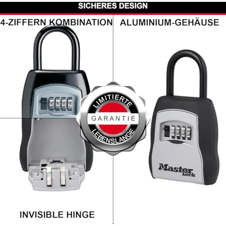 Master Lock Schlüsseltresor Medium 5400EURD – Bild 4