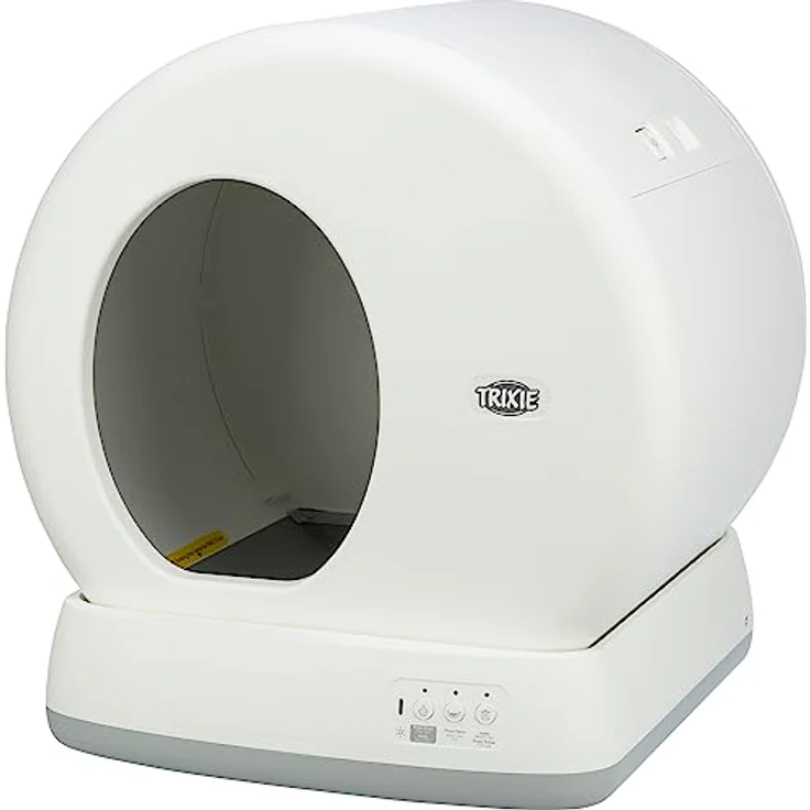 TRIXIE selbstreinigende Katzentoilette 53 x 55,5 x 52 cm – für anhaltende Sauberkeit – praktisches, elektrisches Katzenklo für Katzen ab 1,5 kg / 4 Monaten – leise & sicher - 40040 – Bild 2