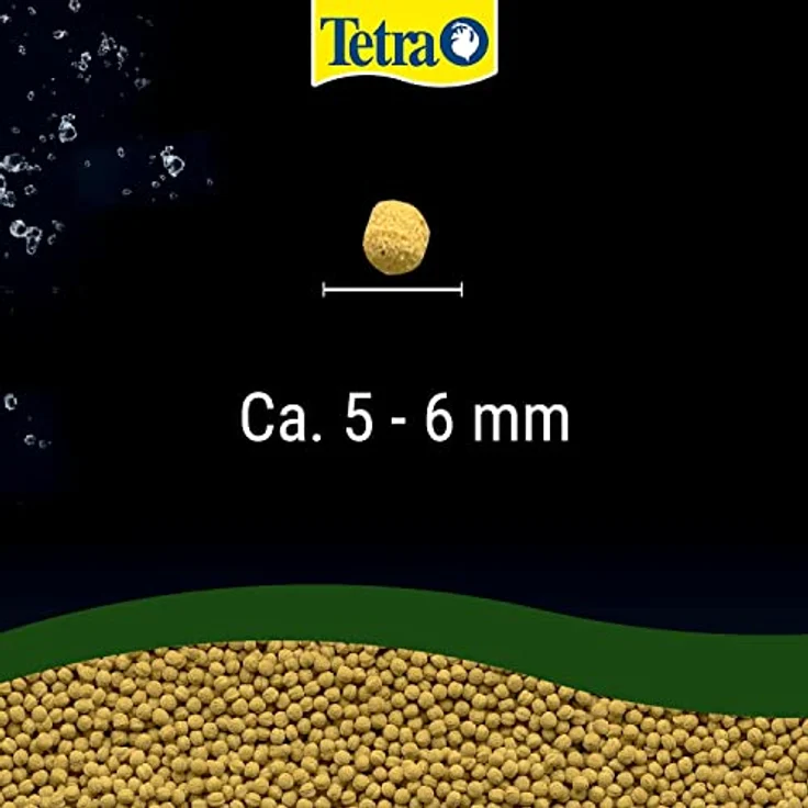 Tetra Pond Pellets Mini – Hauptfutter für kleine Teichfische, schwimmfähige Futter Pellets für die tägliche Fütterung, 1 L Dose – Bild 2
