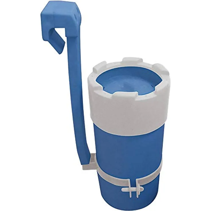 Clear Pool Skimmer Skimmy 2, blauer Kunststoff Pool-Einbauteil mit 2000 l/h Pumpenleistung