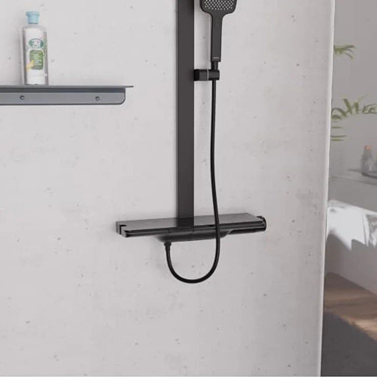 Schütte Brauseschlauch 150 cm, inkl. Wasserspardichtung für bis zu 50% Wasserersparnis, flexibler 1/2 Zoll Anschluss – Bild 5