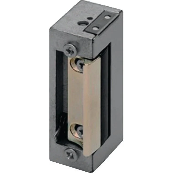 Deni Elektro-Türöffner 6-12 V AC/DC mit Verstärkte Fallenfeder DIN L/R m.FaFix, Türöffner + Türschliesser, GD/Zn verzinkt – Bild 1