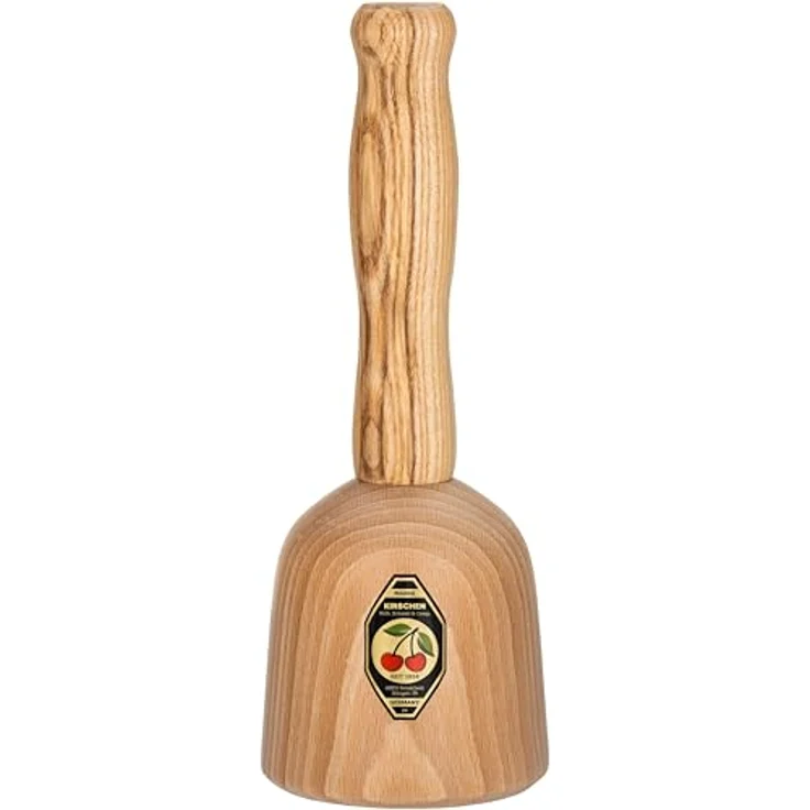 Kirschen Hammer KIRSCHEN Bildhauerklüpfel mit Weißbuchenkopf & Eschenstiel 80mm, Made in Germany – Bild 2