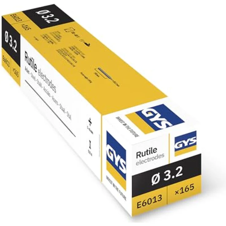 165 Stück Stabelektrode, Elektroden Großbox für Stahl - 3,2 x 350 mm – Bild 2