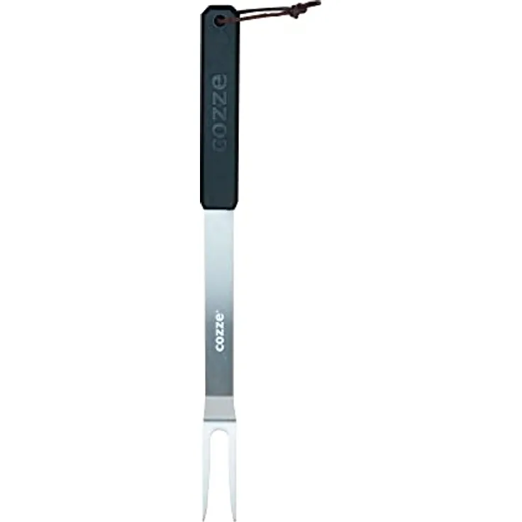 cozze® Grillgabel 450 mm mit PP-Griff - Edelstahl, ideal zum Greifen und Wenden von Lebensmitteln am Grill