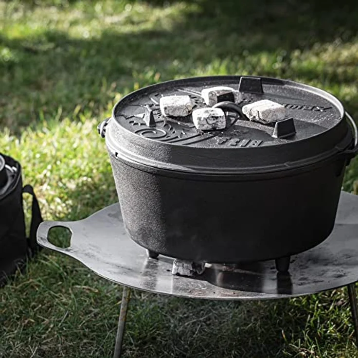 Petromax Feuertopf Dutch Oven ft18 mit Füßen - 16,1L - 20 Personen – Bild 6