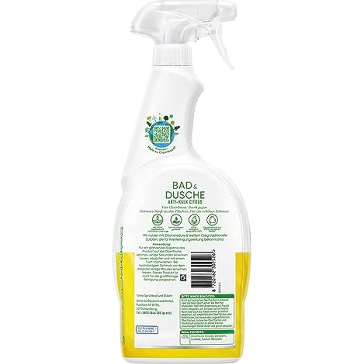 Viss Cleanboost Anti-Kalk Bad & Dusche 750ml – Effektiver Badreiniger mit Cleanboost-Technologie gegen Kalkablagerungen und Wasserflecken – Bild 8