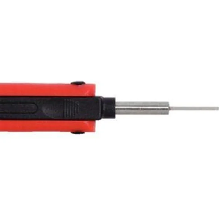 KSTOOLS Entriegelungswerkzeug für Flachstecker/Flachsteckhülsen 2,8mm, hochwertiger Federbandstahl mit Schutzbügel zur zerstörungsfreien Entriegelung – Bild 3