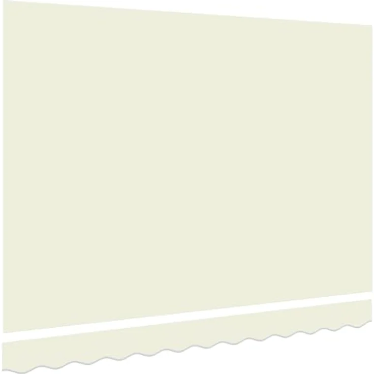 vidaXL Markisenersatzstoff 3x2 m, creme, UV-beständig aus Polyester – Bild 5