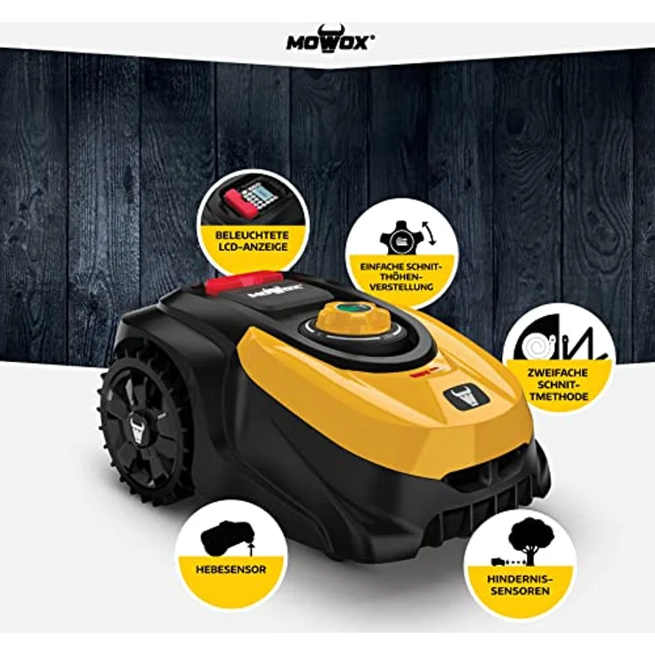 Mowox® RM 1200 Li BT Rasenmäherroboter mit Mehrzonen-Funktion für Rasenfläche bis 1200m², 28V Max Lithium, APP-Steuerung per Bluetooth, inkl. Zubehör - Preisvergleich – Bild 3