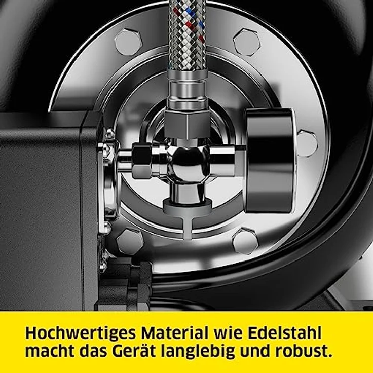 Kärcher BP 4.900 Home Hauswasserwerk, Fördermenge: 4.900 l/h, Förderhöhe: max. 50 m, Ansaughöhe: max. 8 m, Motorleistung: 1.150 Watt, Druck: max. 5 bar – Bild 4