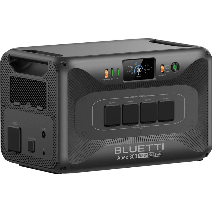 Bluetti Apex300, Tragbare Powerstation 300W mit LiFePO4 Akku (286 Wh, 3.70 kg)