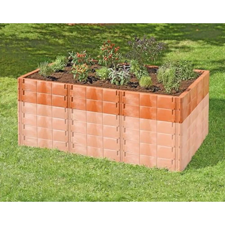 Juwel Hochbeet-Aufbausatz terra 190x121x26cm – Bild 3