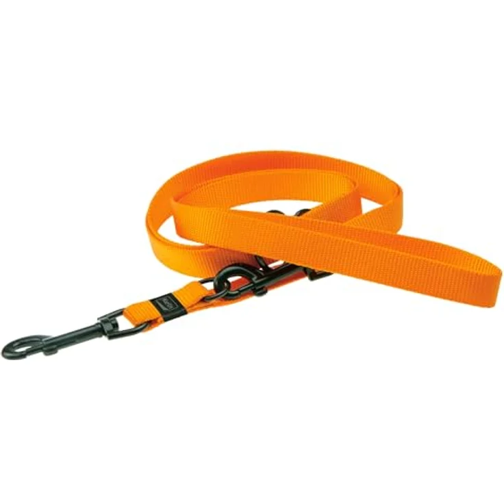 Karlie Art Sportiv Plus Führleine neue universal Farben Mix and Match L: 200 cm B: 20 mm M orange – Bild 1