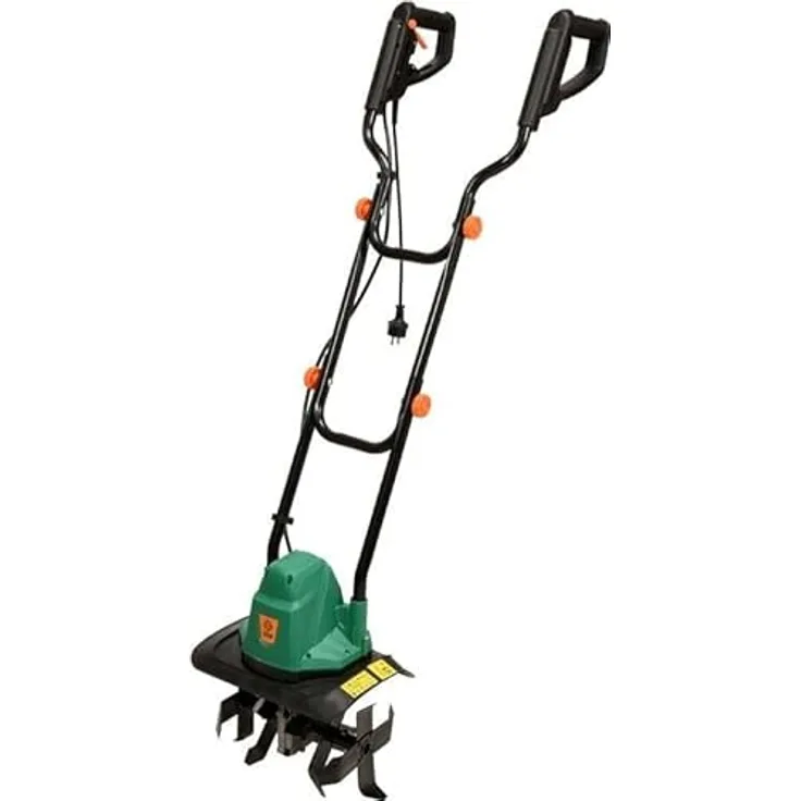 Flo Elektromotorhacke Elektrische Bodenfräse 32 cm, 750 W, ergonomische Griffe, klappbare Konstruktion