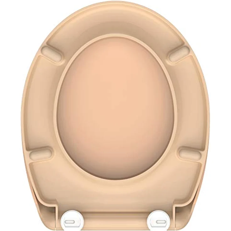 Schütte WC-Sitz Beige Duroplast mit Absenkautomatik, Schnellverschluss und verstellbarer Befestigung – Bild 7