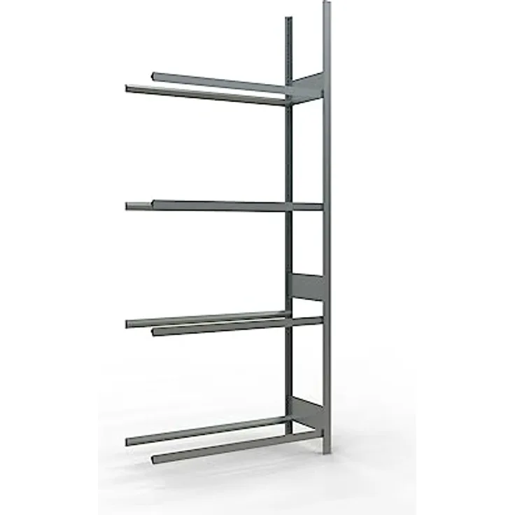 Reifenregal, Anbaufeld, 1156 x 436 x 2750 mm, 4 Lagerebenen, verzinkt