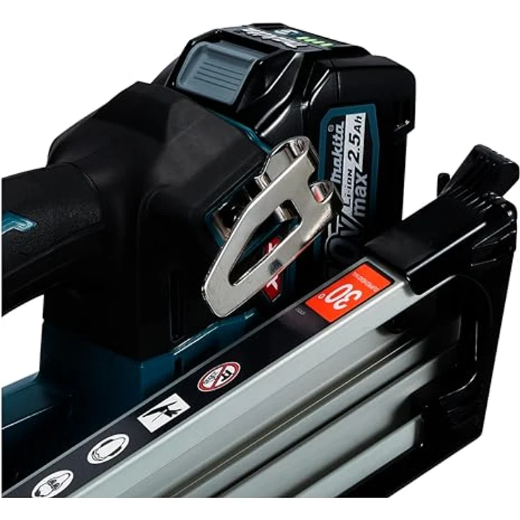 Makita 40V Akku-Streifennagler BN001GZ Solo, 50-90 mm Nagellängen, D-Kopf 30°-34°, XPT Schutztechnologie – Bild 4