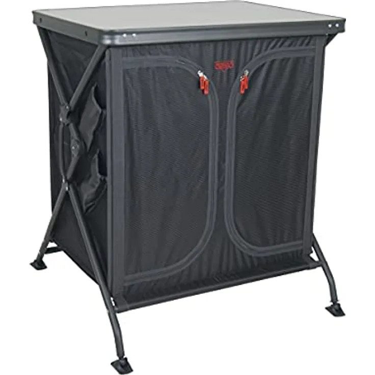 Crespo Camping Küche AP 104 Falt Schrank Tisch Stoff Kommode Wohnwagen Faltbar