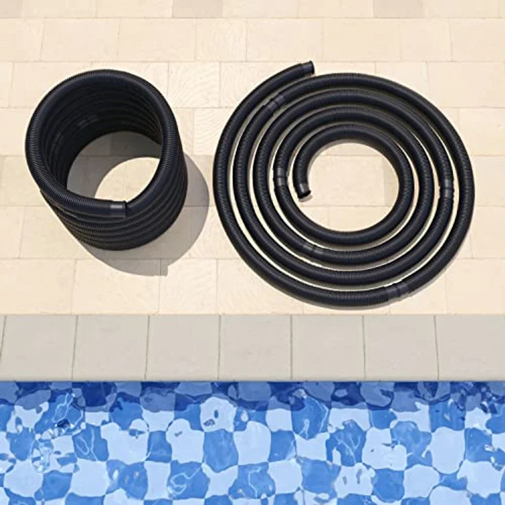 Monzana Schwimmbadschlauch flexibel formstabil UV-Beständig Muffen Schwimmbadschlauch Pumpenschlauch Wasserschlauch Saugschlauch – Bild 10