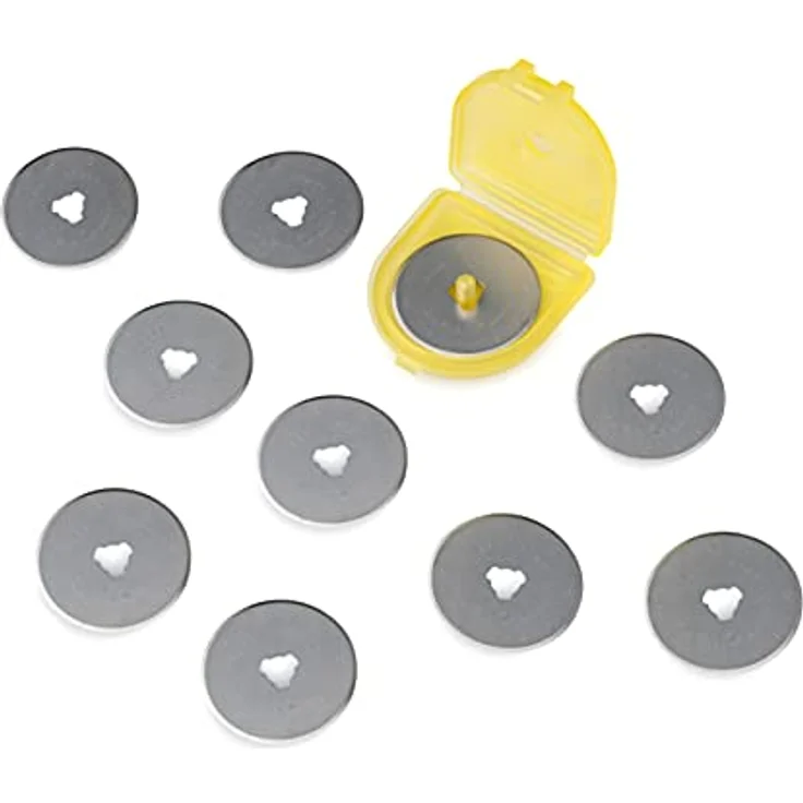 10 Ersatzklingen für Rollschneider 28mm , OLFA Klinge RB28 – Bild 3