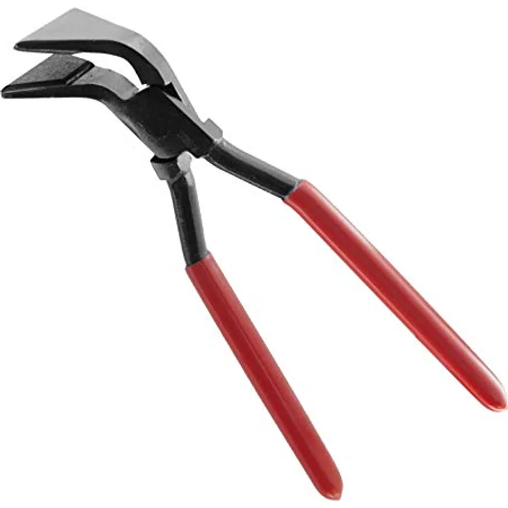 Stubai Falzzange 45° gebogen, vulkanisierte Backen, mit eingelegtem Gewerbe 60mm - 282151VU
