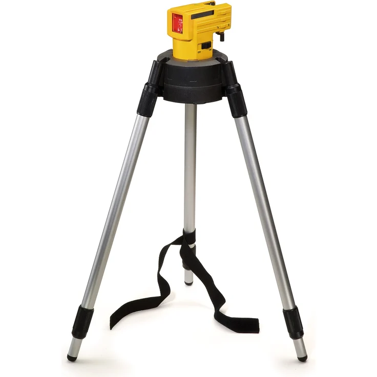 STABILA Kreuzlinienlaser LAX 50, 2-teiliges Set, selbstnivellierend, gut sichtbare Laser-Linien, Reichweite bis 10 m, Einknopfsystem, Schutzklasse IP 53, inklusive Stativ-Teleskopstange – Bild 6