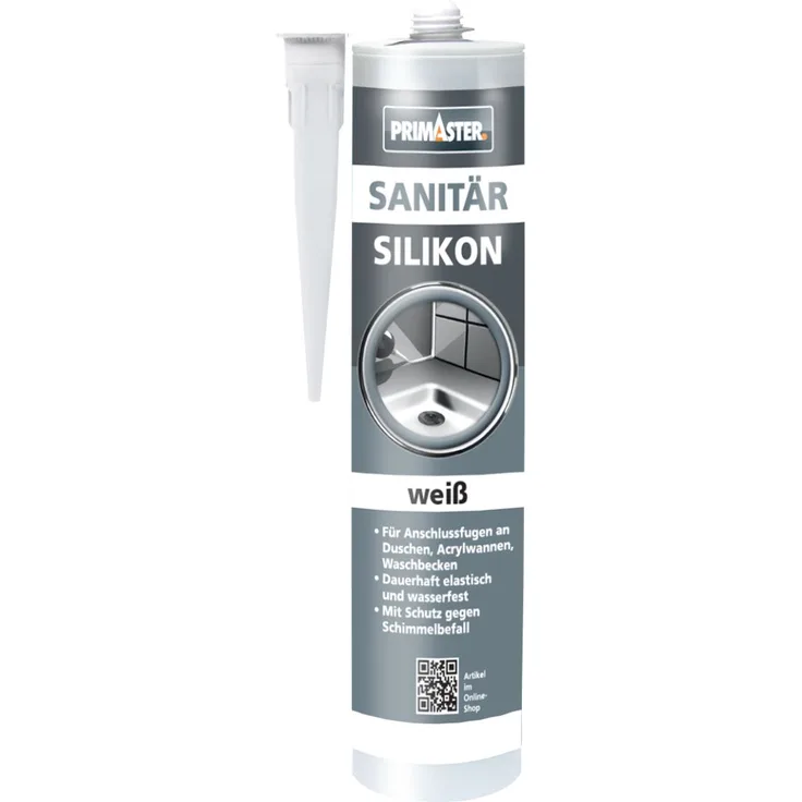 Primaster Sanitär Silikon weiß 310 ml