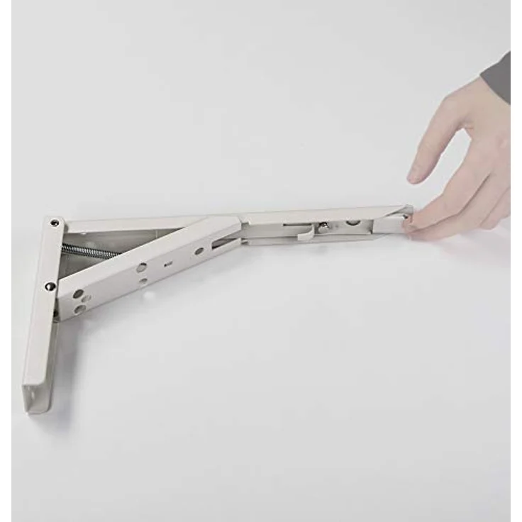 So-tech - 1 Paar Klappkonsolen L: 242 mm weiß Tragkraft 55 kg – Bild 6