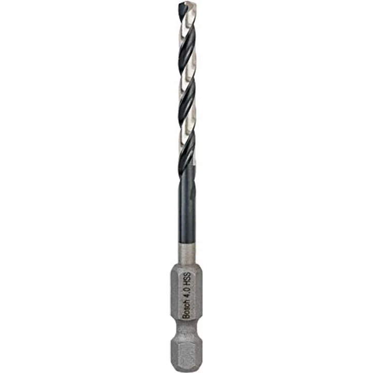 Bosch Accessories Metall-Spiralbohrer 4 mm, HSS mit oxidbeschichteter Spiralnut, Gesamtlänge 83 mm, 1 St. – Bild 2