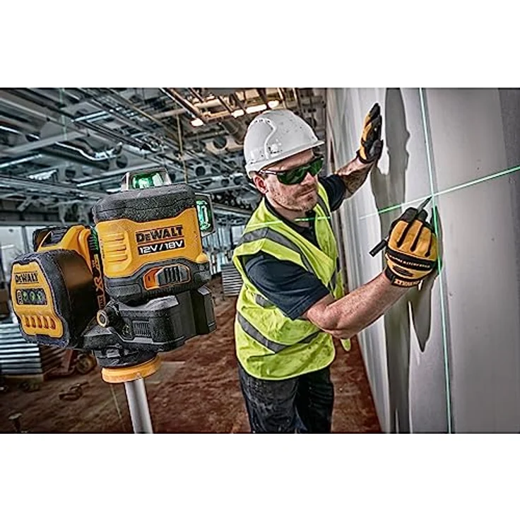 DeWalt Akku-Multilinienlaser D89D1G18-QW Grün, Kreuzlinienlaser inkl TSTAK 12 und 18V, Laserklasse 2 – Bild 6