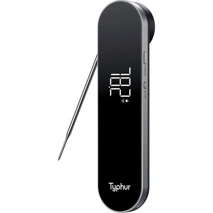 Typhur InstaProbe Core 0.5S, Grillthermometer mit DCTI Technologie, IP67 wasserfest, NIST-zertifizierte Genauigkeit