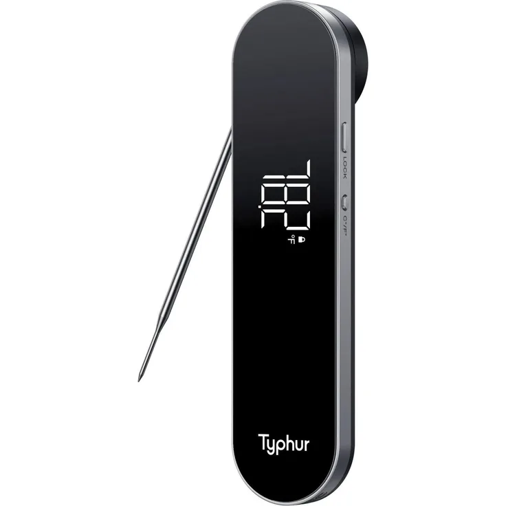 Typhur InstaProbe Core 0.5S, Grillthermometer mit DCTI Technologie, IP67 wasserfest, NIST-zertifizierte Genauigkeit