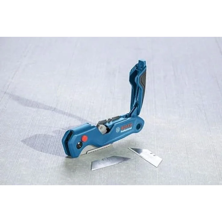 Bosch Professional Universal Klappmesser mit Klingenfach im Metall-Griff (inkl. 2 Ersatzklingen, in Blister) – Bild 4