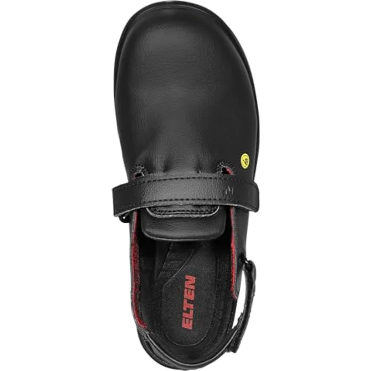 Elten Sicherheitsclog MIA black ESD SB, Gr. 41, atmungsaktives Textilfutter, EN ISO 20345 SB A/E/FO/SRC – Bild 6
